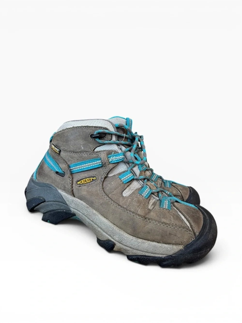 Keen Women's Targhee II Mid Waterproof Gargoyle/Caribbean Sea Women’s size 9 - Picture 9 of 13